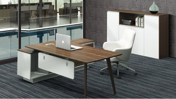 現(xiàn)代時(shí)尚簡約板式老板經(jīng)理辦公桌椅 辦公臺(tái) 大班臺(tái) 寫字臺(tái)