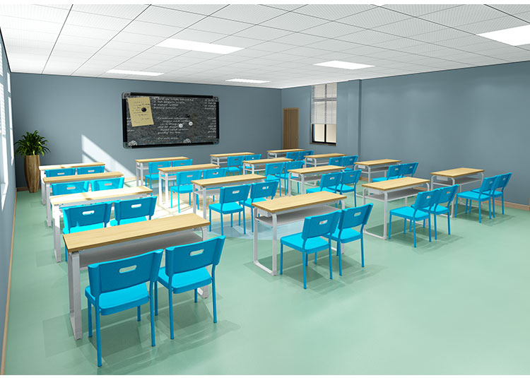 專業(yè)口碑好 學校鋼木學生課桌椅