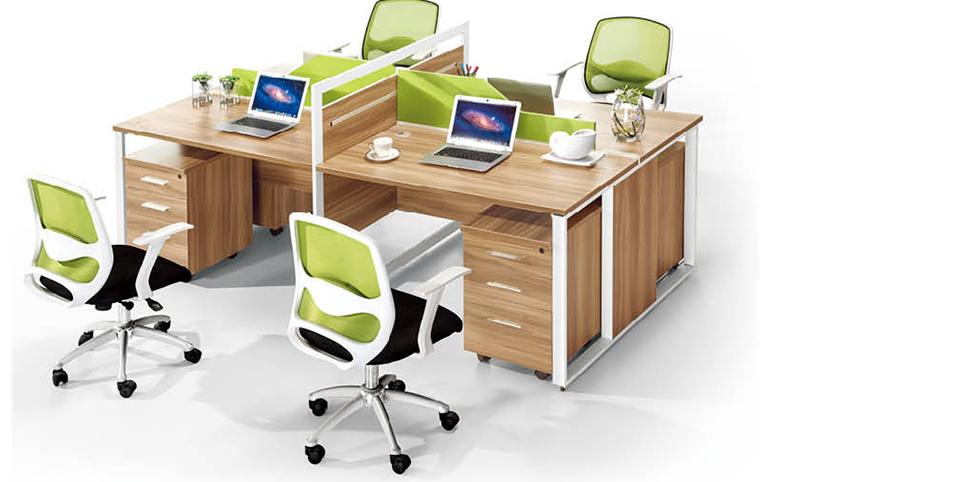 南京房地產辦公家廠家定制設計雨潤地華地產屏風工作位